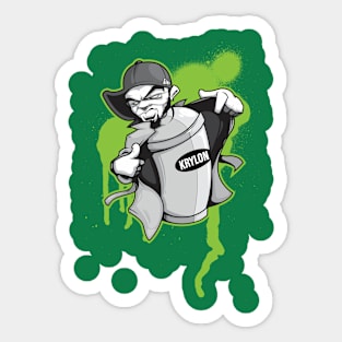 WALL BOMBER Sticker